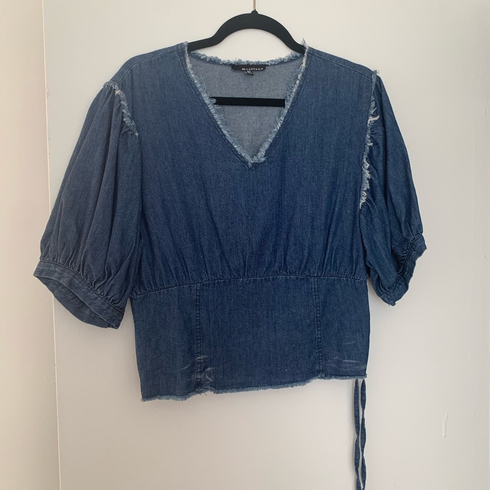 Anthropologie Moelleux Denim Fop